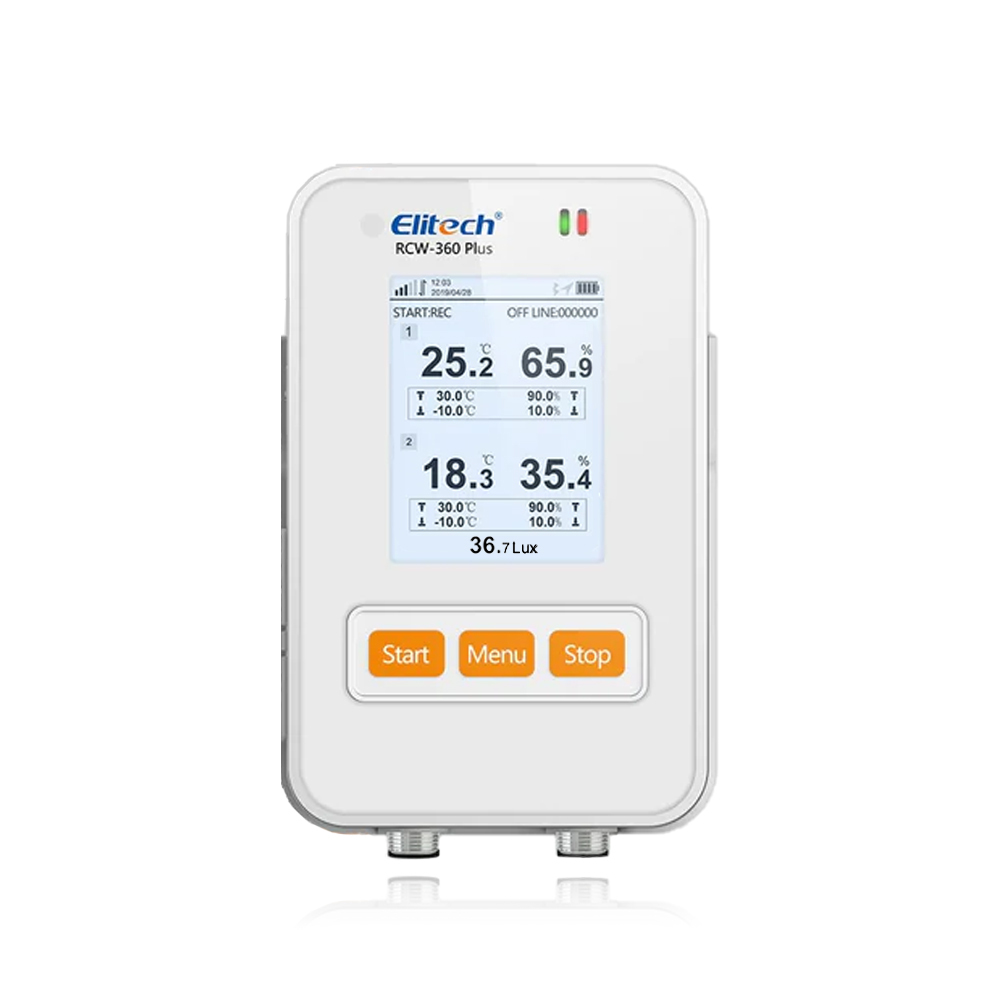 Elitech RCW-360P WG IOT 2채널 무선 기록계